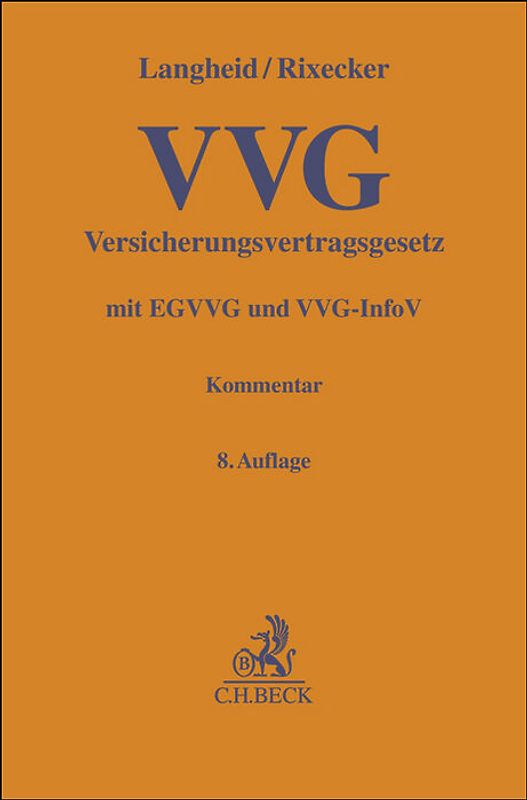 Versicherungsvertragsgesetz. VVG