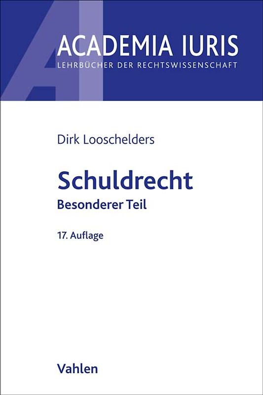 Schuldrecht Besonderer Teil
