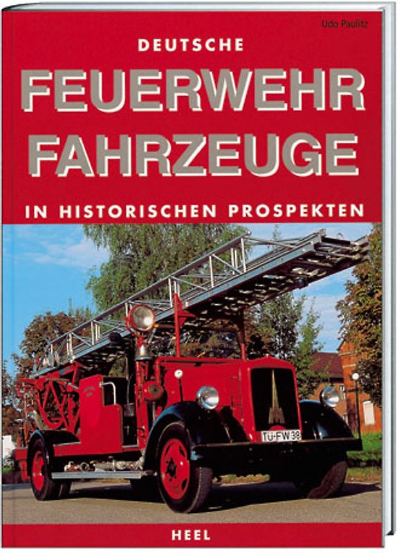 Feuerwehrfahrzeuge im Prospekt