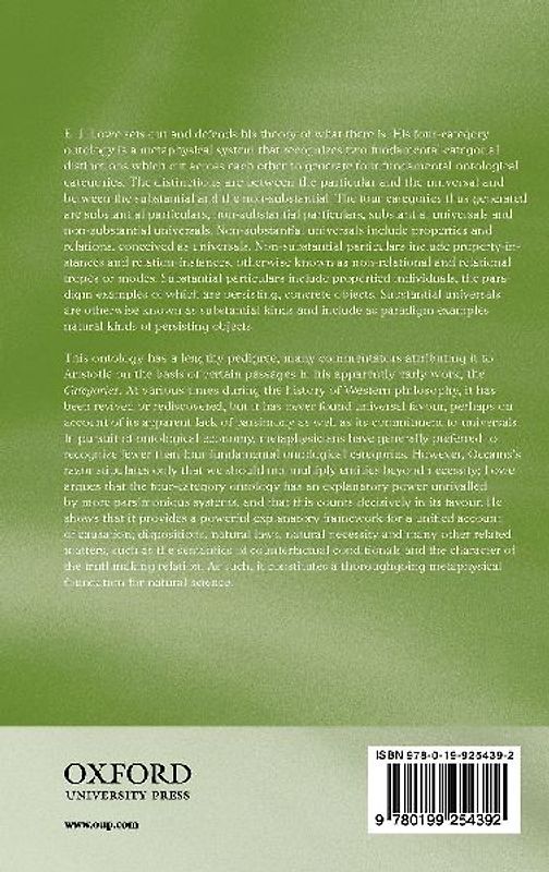 The Four-Category Ontology