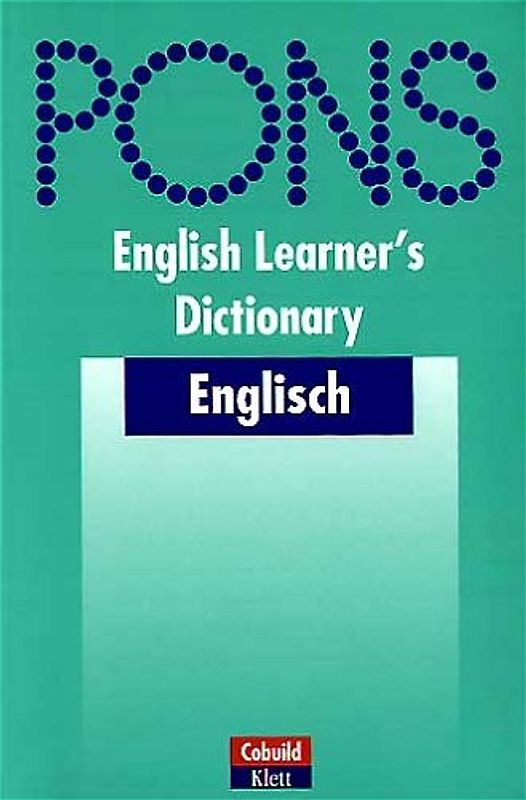 PONS Collins Cobuild English Learner's Dictionary
