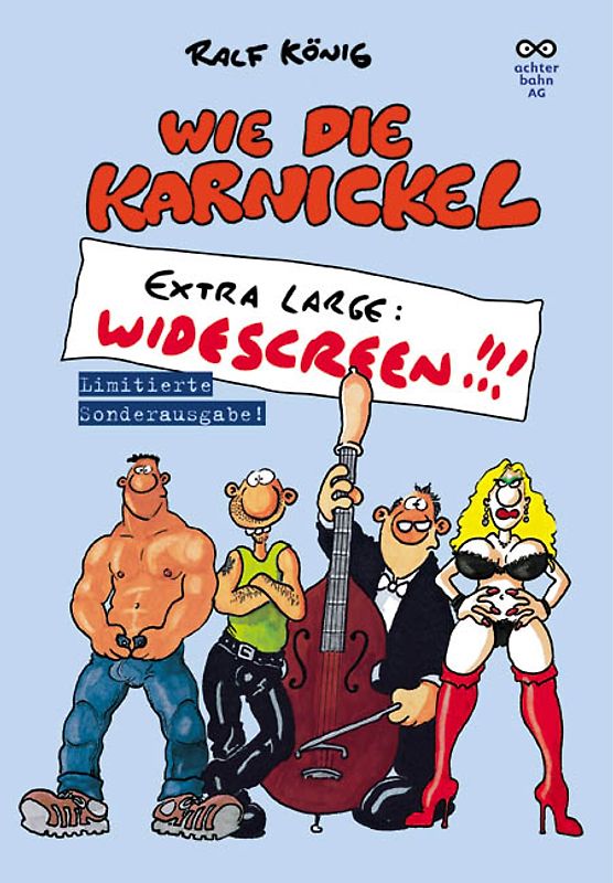 Wie die Karnickel. Extra large - Widescreen