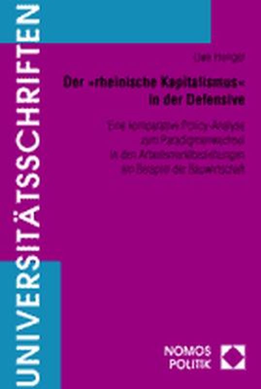 Der »rheinische Kapitalismus« in der Defensive