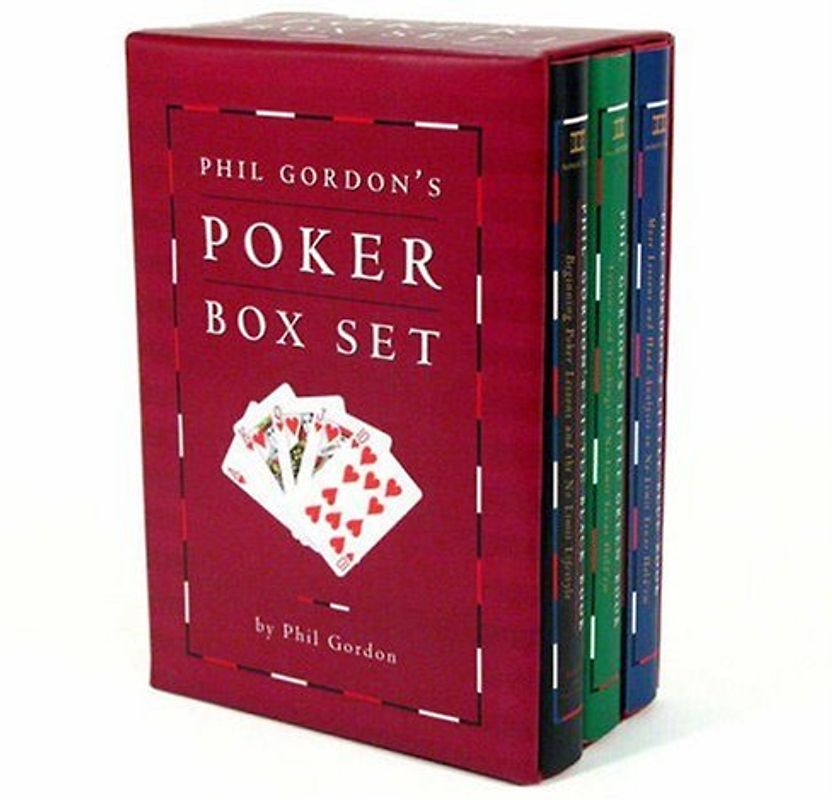 Phil Gordon's Poker Box Set: Phil Gordon's Little Black Book, Phil Gordon's Little Green Book, Phil Gordon's Little Blue Book - Phil Gordon