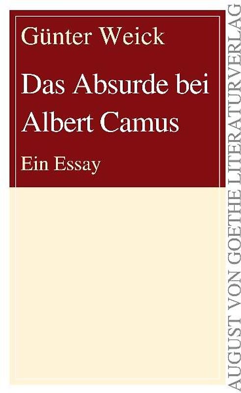 Das Absurde bei Albert Camus