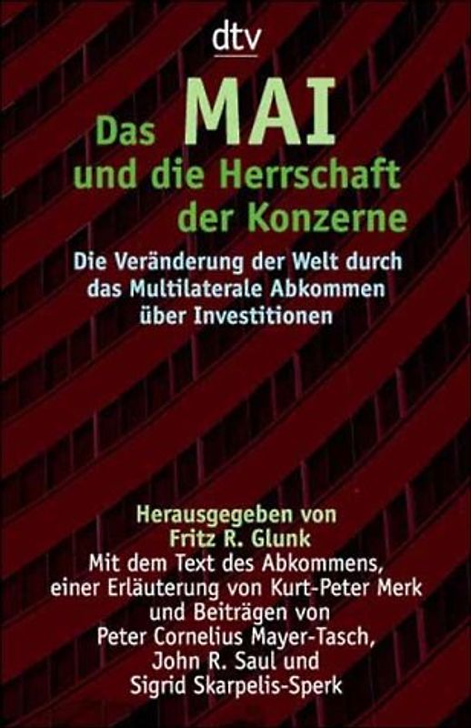 Das MAI und die Herrschaft der Konzerne