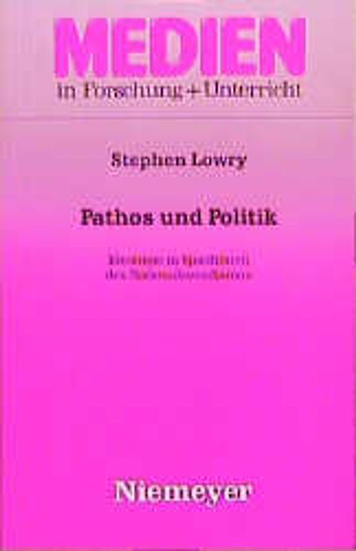 Pathos und Politik