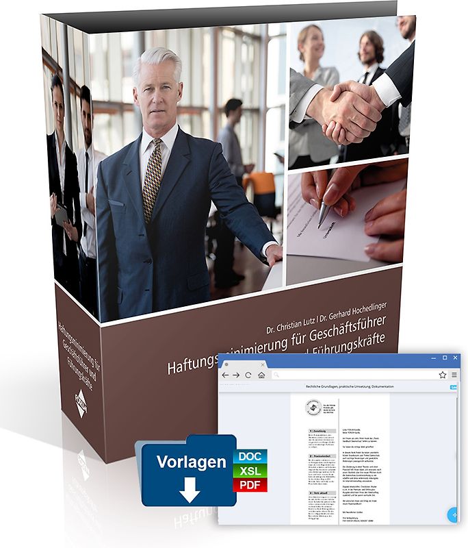 Print + Digital Ausgabe Haftungsminimierung für Geschäftsführer und Führungskräfte (Print-Ausgabe + E-Book)