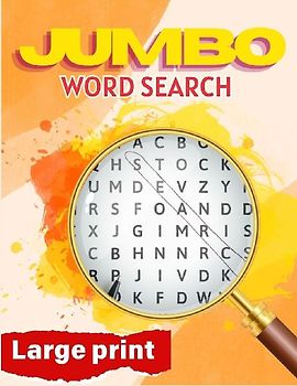 Jumbo Word Search Large Print