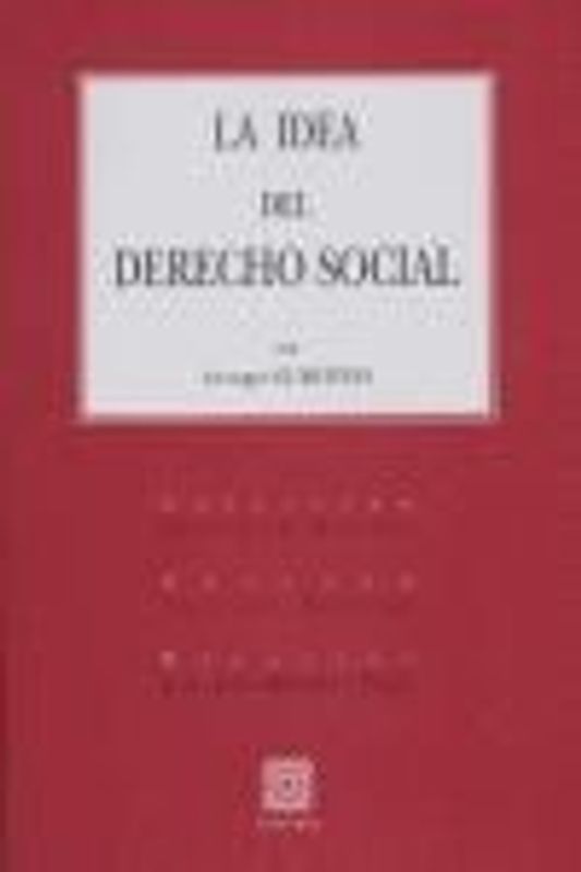 La idea del derecho social