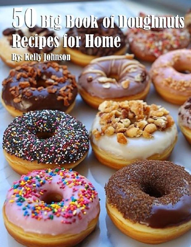 50 Big Book of Doughnuts Recipes for Home