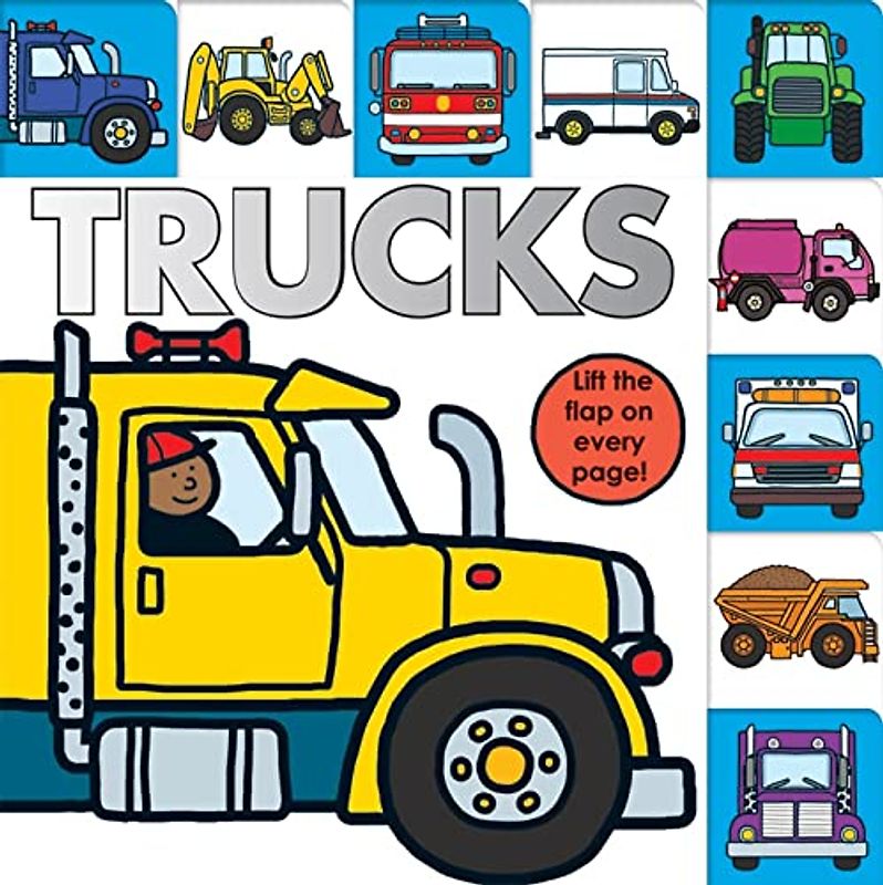 Trucks (Lift-The-Flap Tab Books)