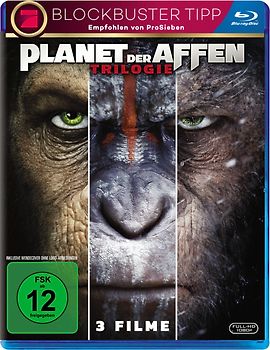 Planet der Affen Trilogie [3 Discs] Blu-ray Disc