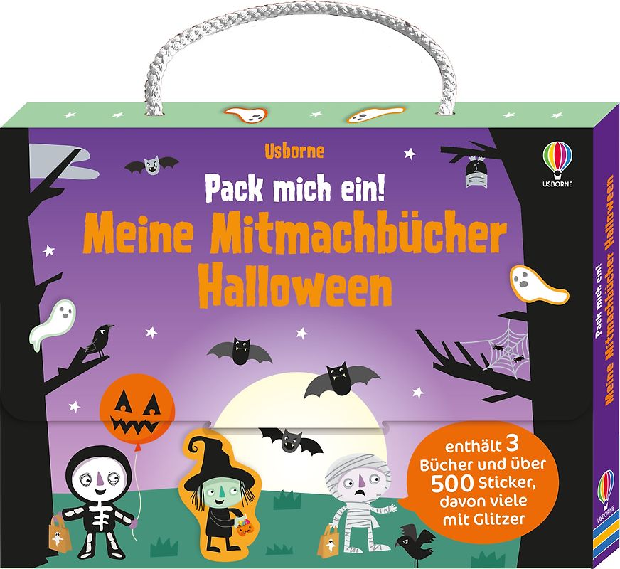 Pack mich ein! Meine Mitmachbücher: Halloween