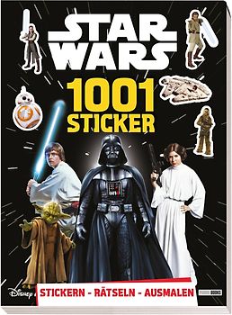 Star Wars: 1001 Sticker - Stickern - Rätseln - Ausmalen