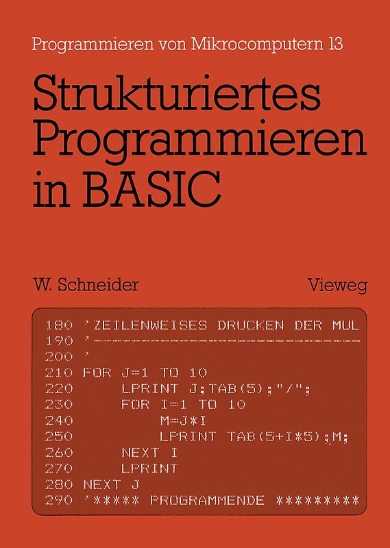 Strukturiertes Programmieren in BASIC