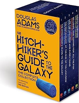 The Complete Hitchhiker's Guide to the Galaxy Boxset: Guide to the Galaxy / The Restaurant at the End of the Universe / Life, the Universe and ... and Thanks for all the Fish / Mostly Harmless