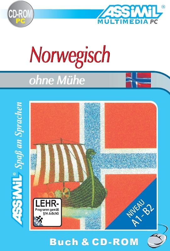 ASSiMiL Norwegisch ohne Mühe - PC-Sprachkurs - Niveau A1-B2
