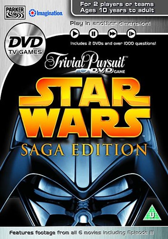 Trivial Pursuit - Trivial Pursuit - Star Wars [DVD Game] [UK Import] DVD