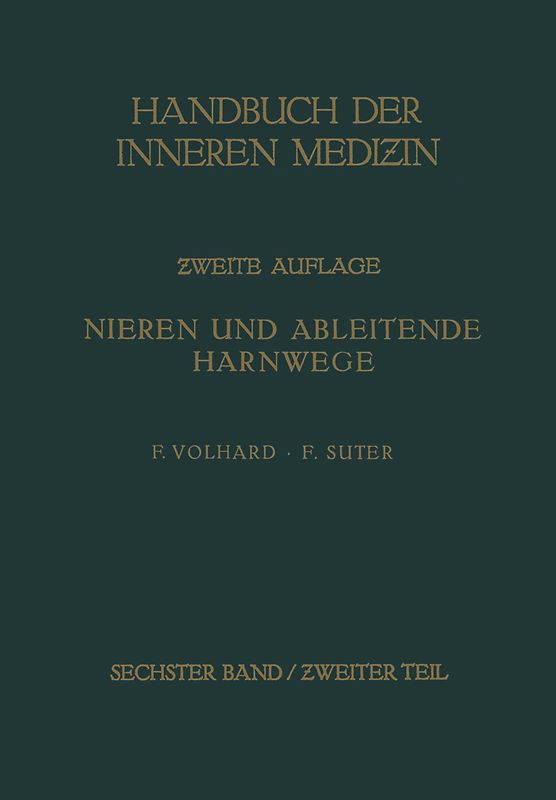 Die doppelseitigen hämatogenen Nierenerkrankungen.