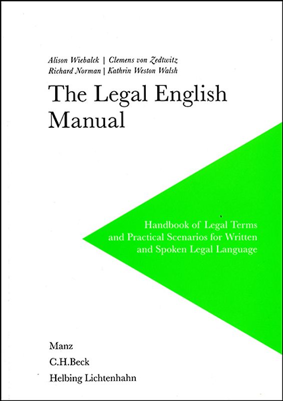 The Legal English Manual