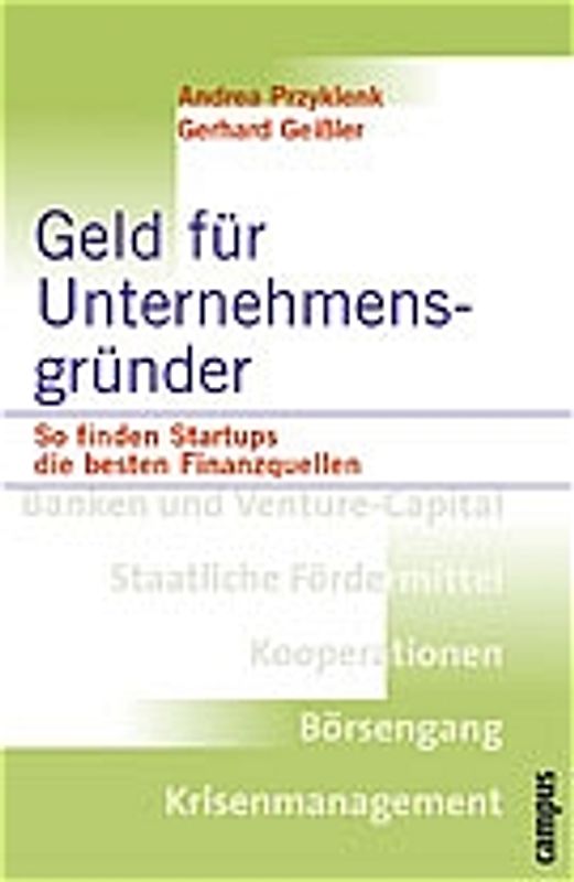 Geld für Unternehmensgründer