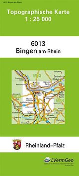 TK25 6013 Bingen am Rhein