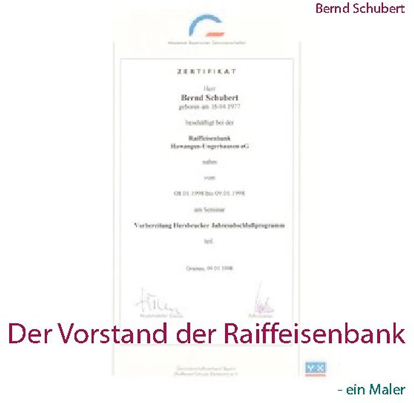 Der Vorstand der Raiffeisenbank