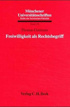 Freiwilligkeit als Rechtsbegriff