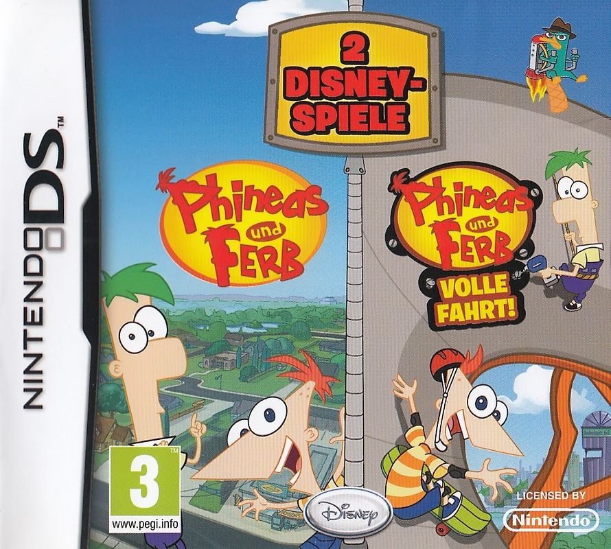 Phineas und Ferb 1 & 2: Phineas und Ferb / Phineas und Ferb: Volle Fahrt! [Internationale Version] Nintendo DS