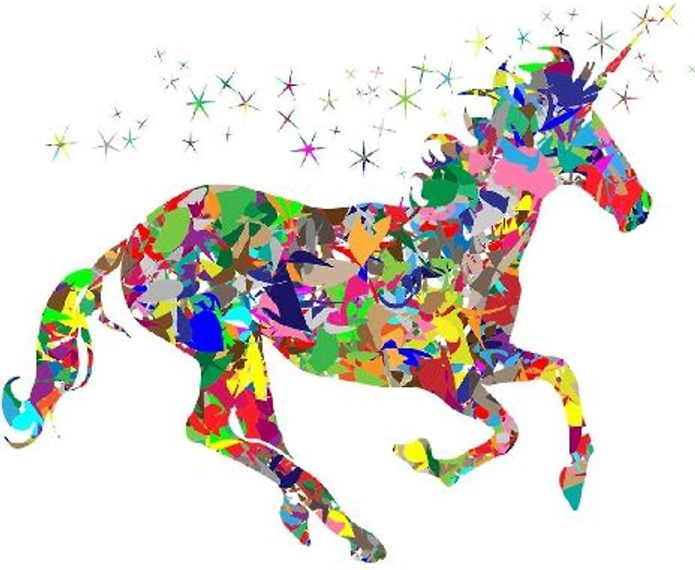 Colorful Unicorn Notebook