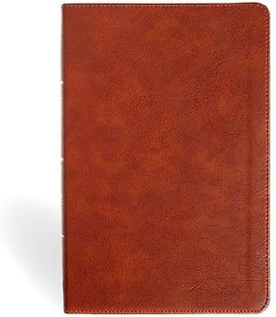 NASB Personal Size Giant Print Bible, Burnt Sienna Leathertouch, Indexed