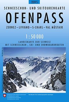 259S Ofenpass Schneesportkarte