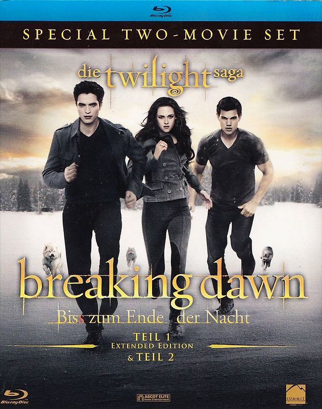 Die Twilight Saga: Breaking Dawn - Biss zum Ende der Nacht: Teil 1 & 2 [2 Discs, Special Two-Movie Set, CH Import] Blu-ray Disc