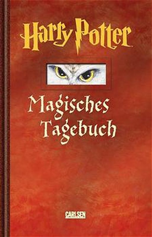 Harry Potter Tagebuch. Ausgabe rot