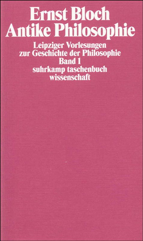 Leipziger Vorlesungen zur Geschichte der Philosophie 1950–1956