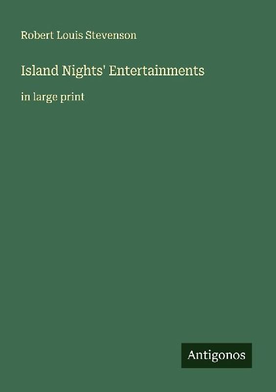 Island Nights' Entertainments