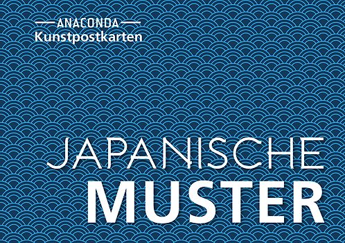 Postkarten-Set Japanische Muster