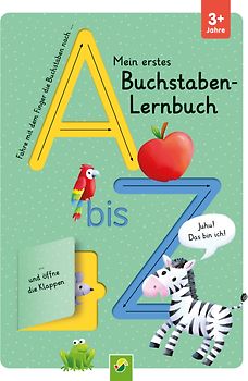 Mein erstes Buchstaben-Lernbuch mit Spurrillen und Klappen
