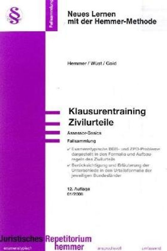 Assessor Basics Zivilurteile