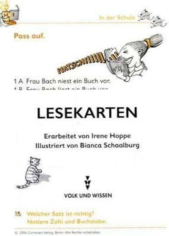 Meine Fibel - Zu allen Ausgaben / Lesekarten