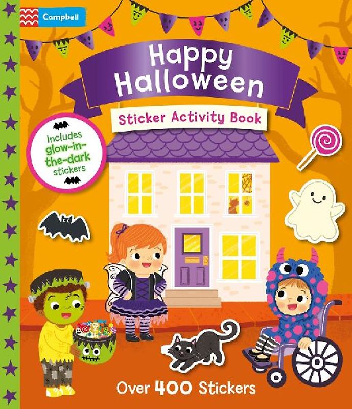 Happy Halloween Sticker Activity Book