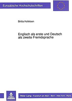 Englisch als erste und Deutsch als zweite Fremdsprache