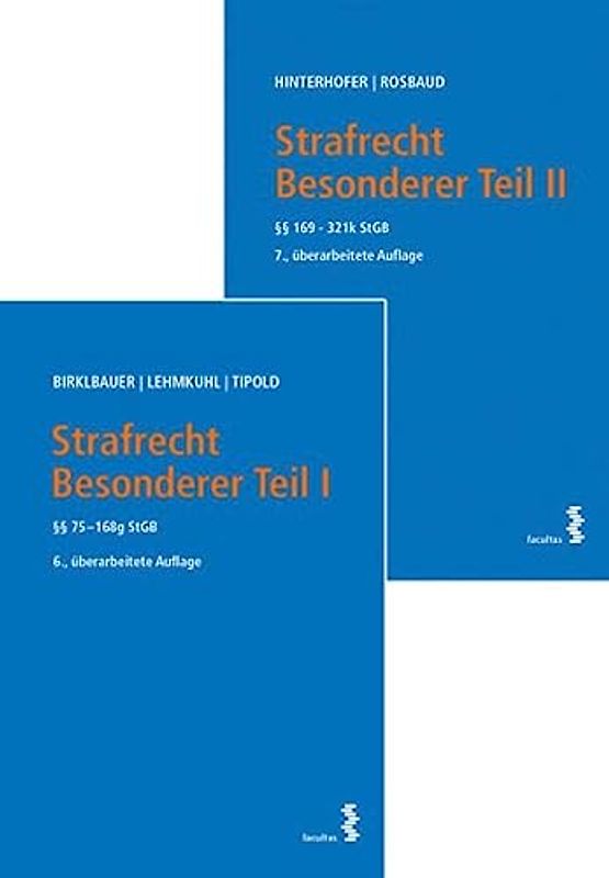 Kombipaket Strafrecht Besonderer Teil I und Besonderer Teil II