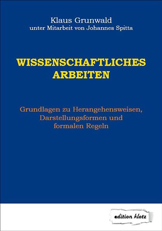 Wissenschaftliches Arbeiten