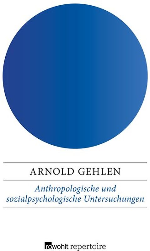 Anthropologische und sozialpsychologische Untersuchungen