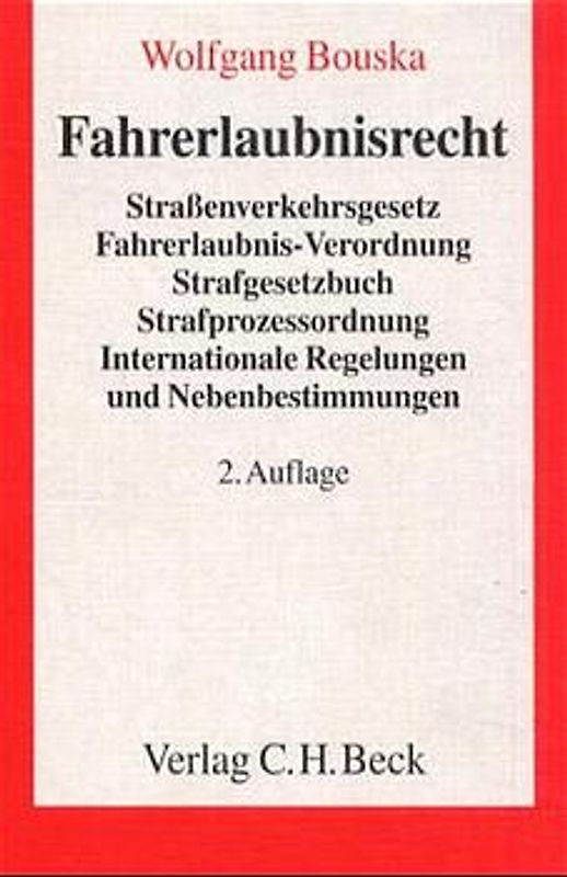 Fahrerlaubnisrecht