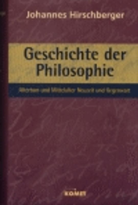 Geschichte der Philosophie
