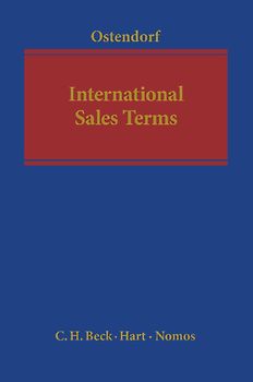 International Sales Terms