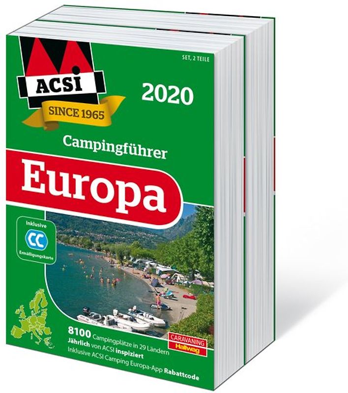 ACSI Internationaler Campingführer Europa 2020